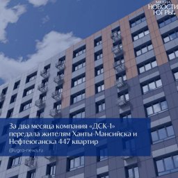 Повышение доверия дольщиков: "ДСК-1" в Югре добивается положительной динамики в строительстве