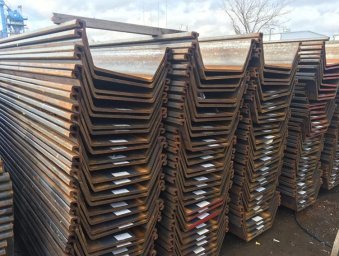 Извлечение шпунта ларсена